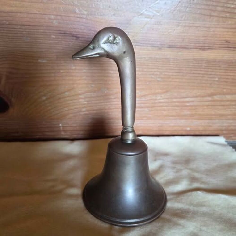 1970s Brass Duck Bell